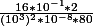 \frac{16*10^{-1}*2}{(10^3)^2*10^{-8}*80}